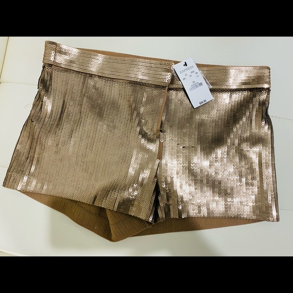 Express Sequin Shorts and Top - Picture 2 of 3